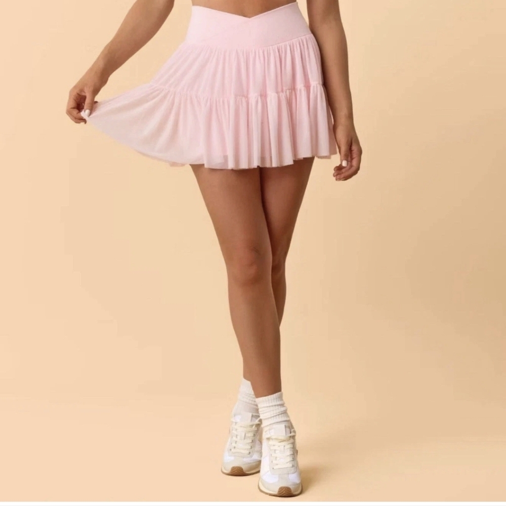 Blogilates Ballerina Skort Pink - Picture 2 of 6